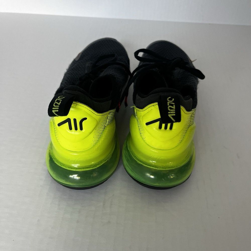 Nike Black and Neon Green 270C - Picture 2 of 8